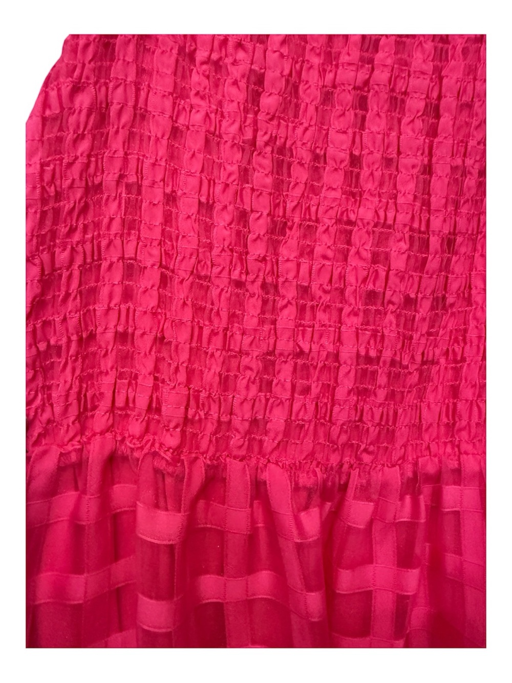 PrettyGarden  pink puff sleeve  maxi dress - Picture 5 of 9